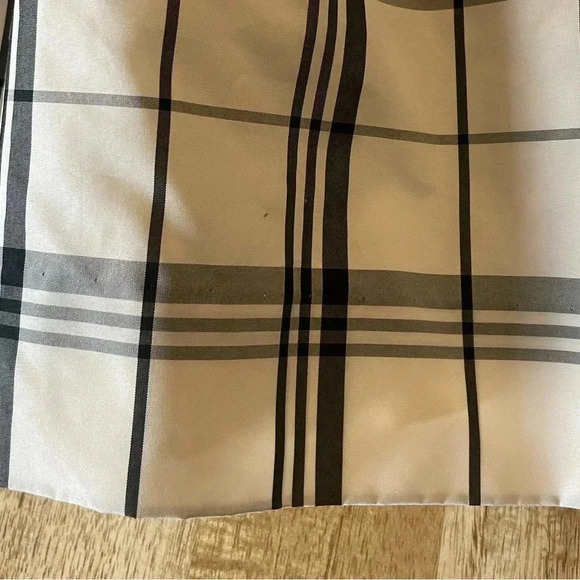 Polo by Ralph Lauren White and Black Plaid Tartan Sleeveless Dress, size 6 - Picture 2 of 6